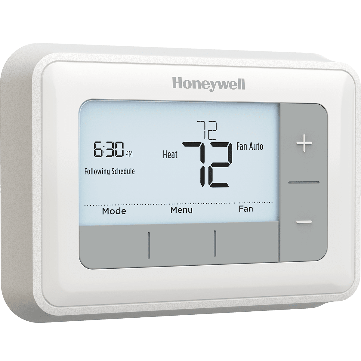 Honeywell T5 7-Day Programmable Thermostat (RTH7560E)  - Angle