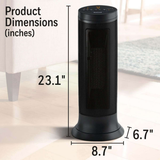 Honeywell Slim Ceramic Tower Heater - Infographic 2