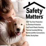 Honeywell Slim Ceramic Tower Heater - Infographic 4