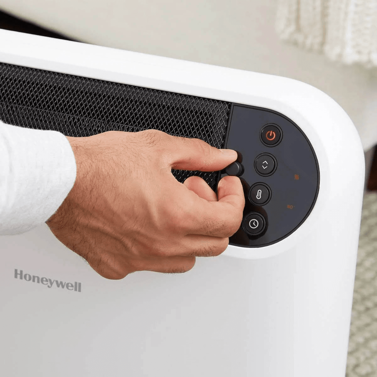 Honeywell ThermaWave 6 Ceramic Space Heater White - Lifestyle 1