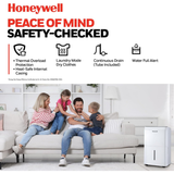 Honeywell TP-Fit Series 25 Pint Energy Star Dehumidifier - Infographic 8