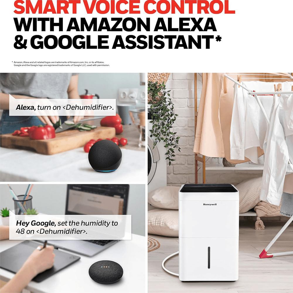 Honeywell TP-Fit Series 32 Pint Portable Dehumidifier - Infographic 7