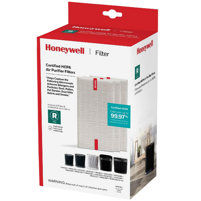 Honeywell True HEPA Replacement R Filter 3-Pack - Main