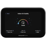 Honeywell Home THX1200 ElitePRO S1200 Smart Thermostat Black - IAQ