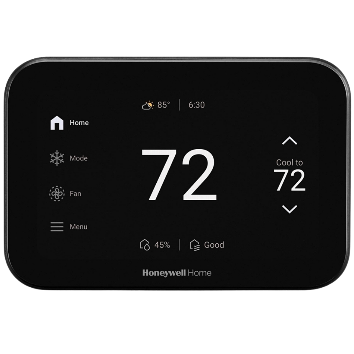 Honeywell Home THX1200 ElitePRO S1200 Smart Thermostat Black - Main