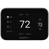 Honeywell Home THX1200 ElitePRO S1200 Smart Thermostat Black - Main