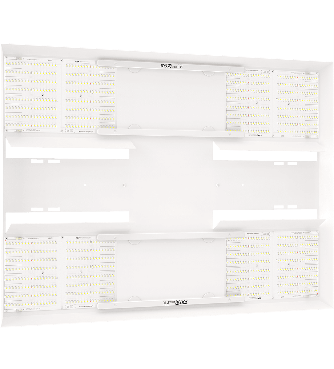 HLG 700 Rspec FR Commercial Indoor LED Grow Light - Angle 2