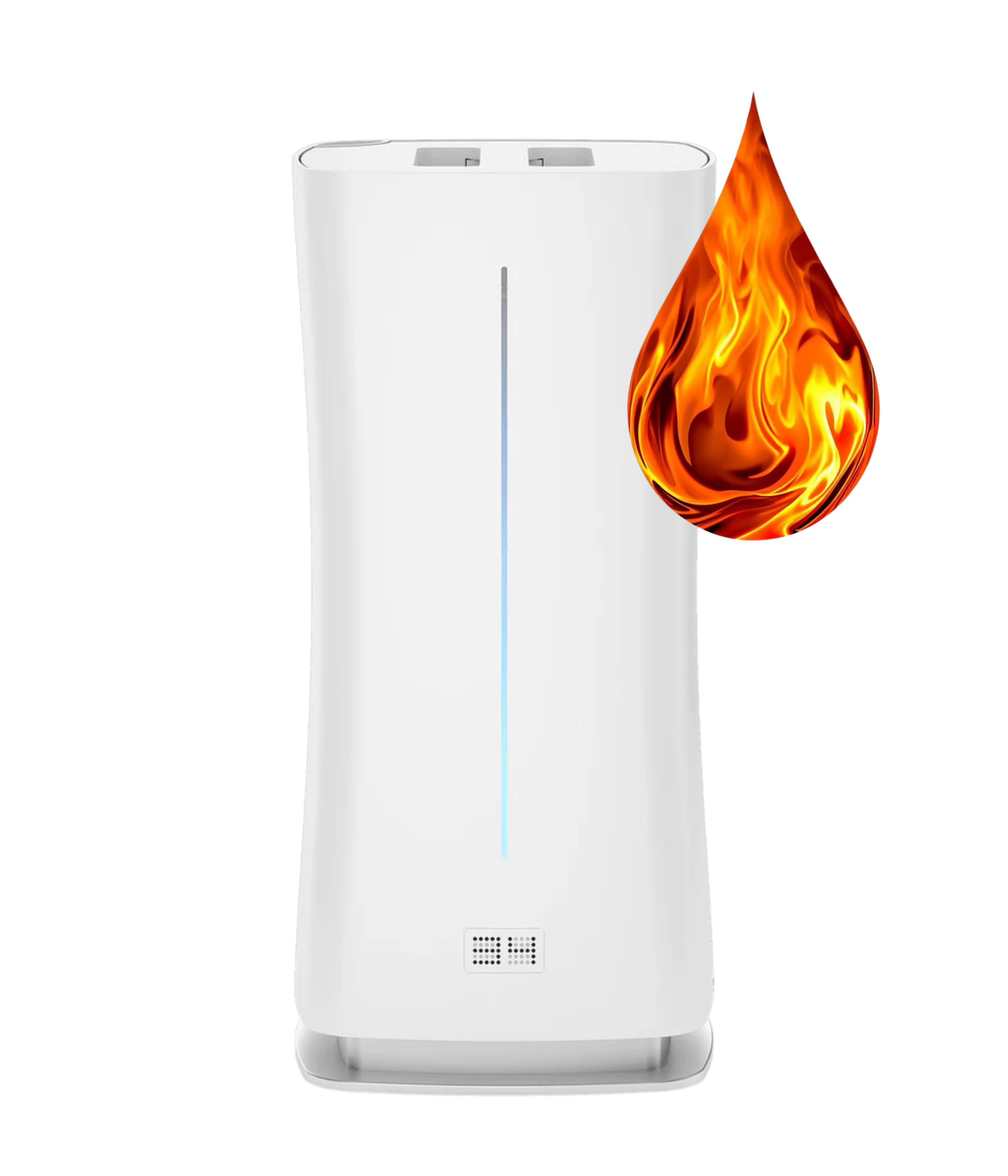 Warm mist humidifiers release warm, invisible mist into your room. These models are ideal for cold and allergy relief as well as for adding gentle warmth to your air during the winter months.