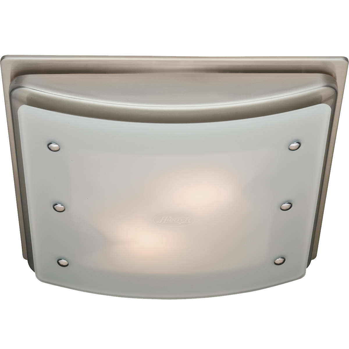Hunter Ellipse Bathroom Fan - Brushed Nickel