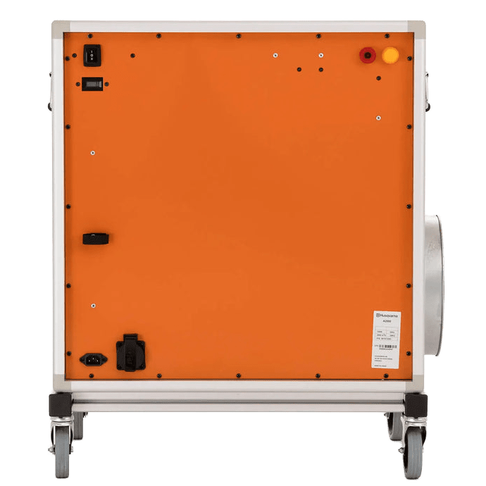 Husqvarna A2000 HEPA Portable Negative Air Machine - Back