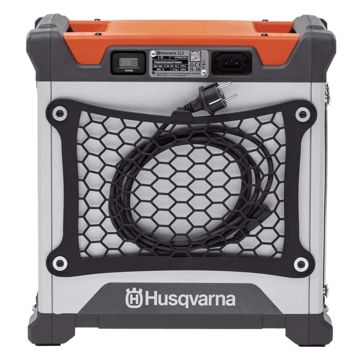 Husqvarna A25 HEPA Portable Air Scrubber - Back