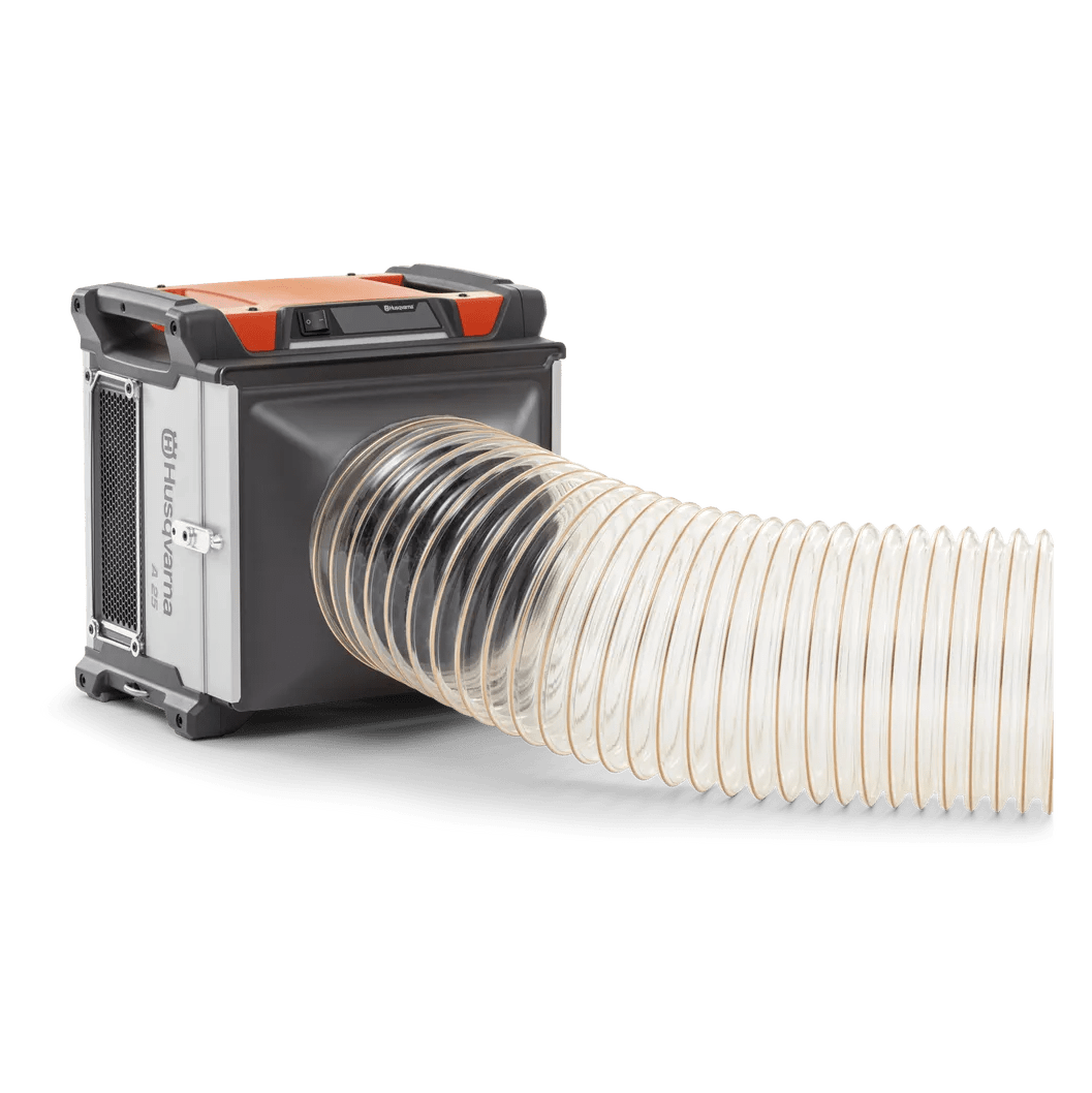 Husqvarna A25 HEPA Portable Air Scrubber - w/ Hose