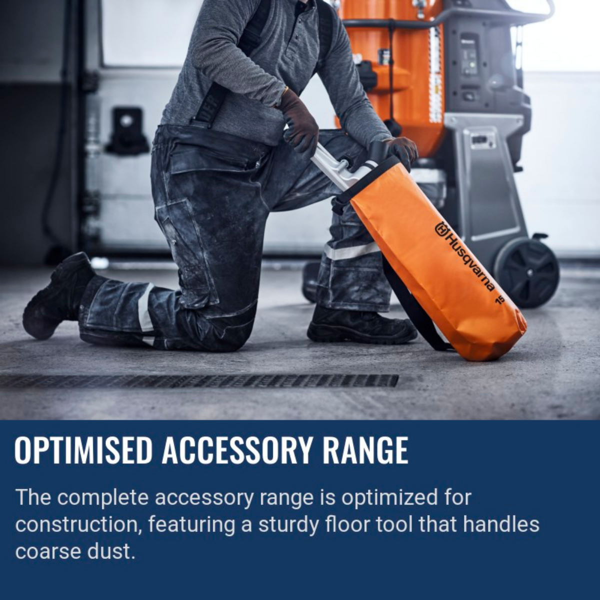 Husqvarna DE 130 H HEPA Dust Extractor - Infographic 4
