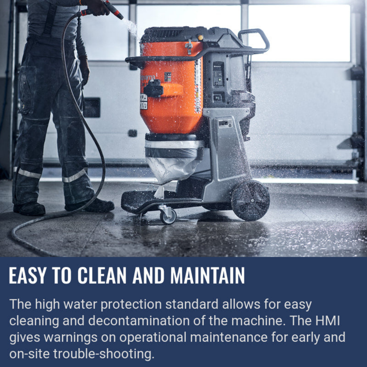 Husqvarna DE 130 H HEPA Dust Extractor - Infographic 5