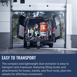 Husqvarna DE 130 H HEPA Dust Extractor - Infographic 7