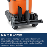 Husqvarna DE 35 HEPA Wet/Dry Vacuum - Infographic 4