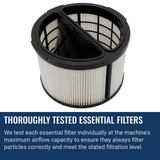 Husqvarna DE 35 HEPA Wet/Dry Vacuum - Infographic 6