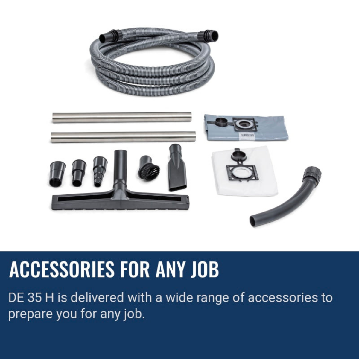 Husqvarna DE 35 HEPA Wet/Dry Vacuum - Infographic 7