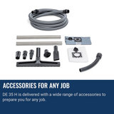 Husqvarna DE 35 HEPA Wet/Dry Vacuum - Infographic 7