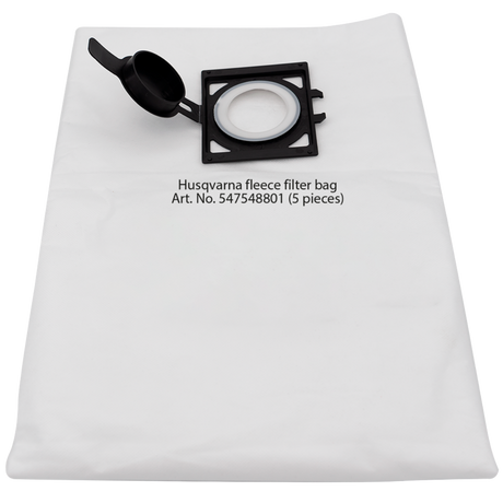 Husqvarna Fleece Filter Bag for DE 35 HEPA - 5 Pack - Main