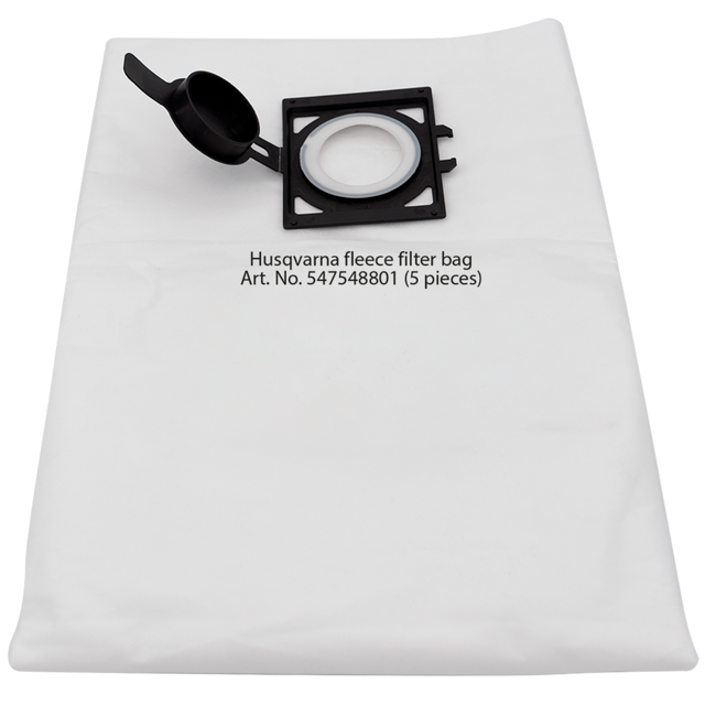 Husqvarna Fleece Filter Bag for DE 35 HEPA - 5 Pack - Main