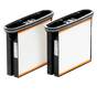Husqvarna Replacement HEPA Filter Set for S11 and S25 - 2 Pack 591924001