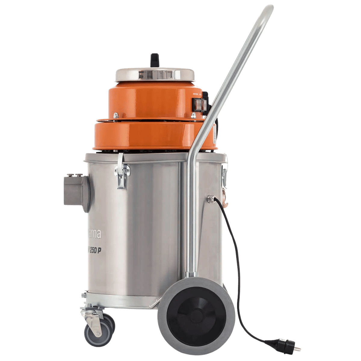 Husqvarna W250P Wet and Dry Slurry Vacuum - Angle 1