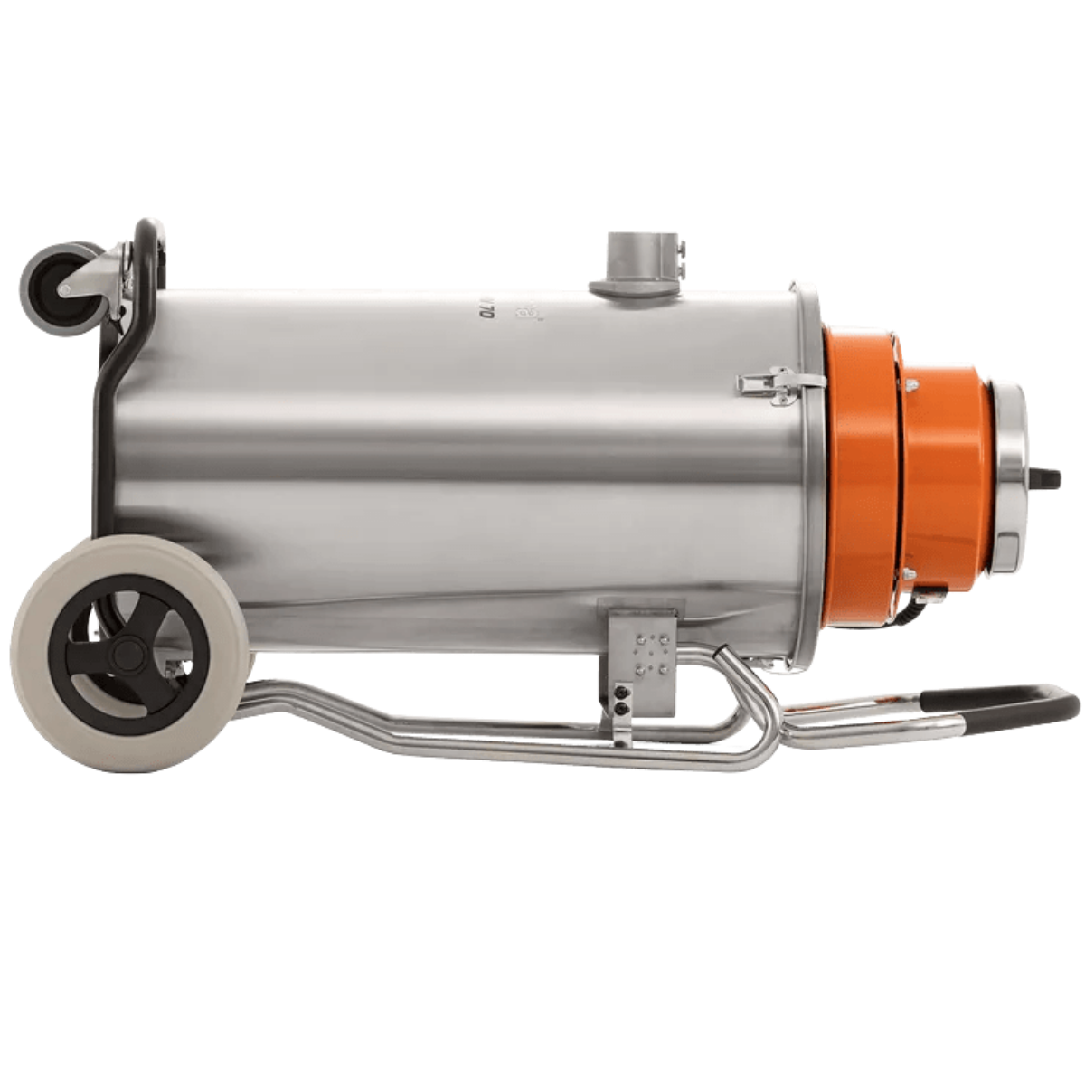 Husqvarna W70 Wet Slurry Industrial Canister Vacuum - Easy Transport