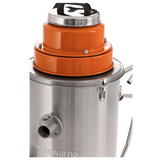 Husqvarna W70 Wet Slurry Industrial Canister Vacuum - Top Close-Up