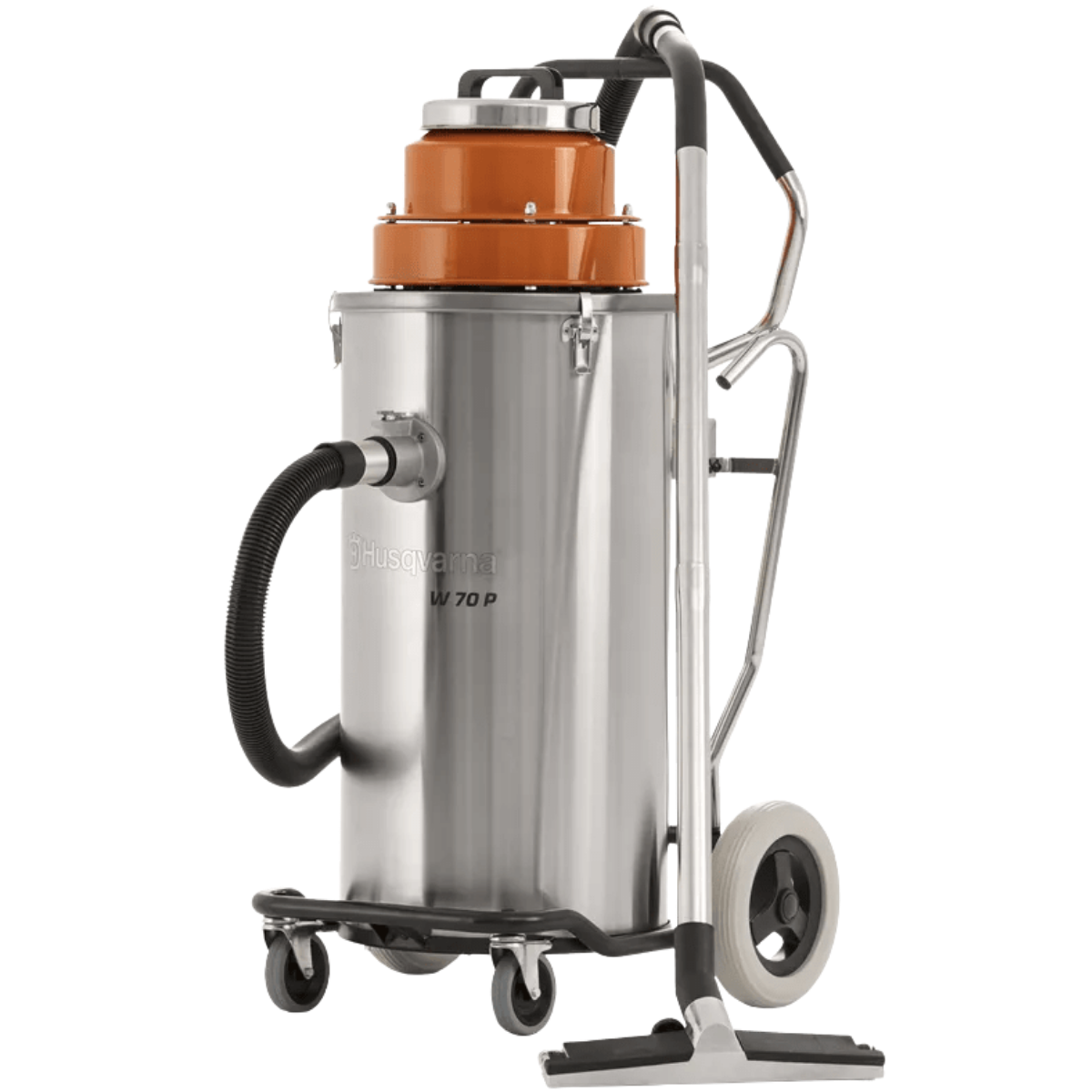 Husqvarna W70 Wet Slurry Industrial Canister Vacuum  - w/ Pump