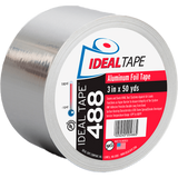 Ideal Tape 488 Aluminum Foil Tape UL Listed 3-in x 50 yds - main