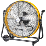 iLiving ILG8MOSC24 24-In 3-Speed Orbital Internal Oscillating High Velocity Barrel Floor Fan - Angle 1