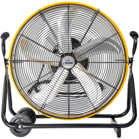 iLiving ILG8MOSC24 24-In 3-Speed Orbital Internal Oscillating High Velocity Barrel Floor Fan - Main