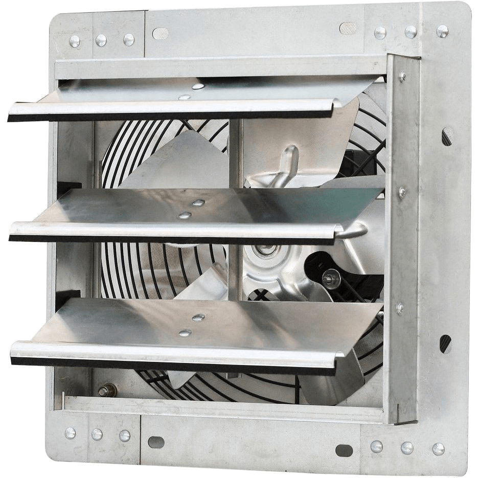 iLiving 10 inch Variable Speed Wall Mounted Shutter Exhaust Fan