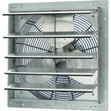 iLiving 18 inch Wall Mounted Shutter Exhaust Fan - Single Speed