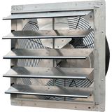 iLiving 20 inch Variable Speed Wall Mounted Shutter Exhaust Fan