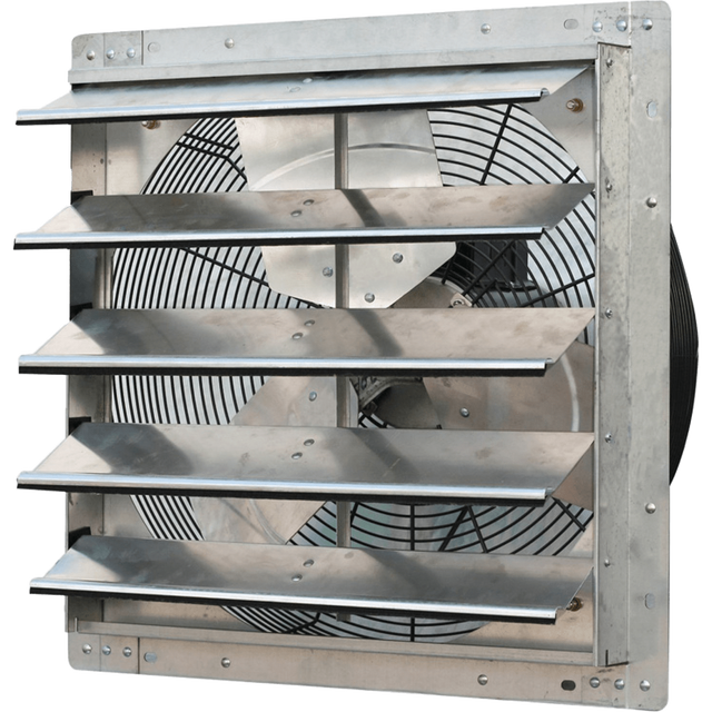 iLiving 20 inch Variable Speed Wall Mounted Shutter Exhaust Fan