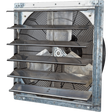 iLiving 24 inch Variable Speed Wall Mounted Shutter Exhaust Fan