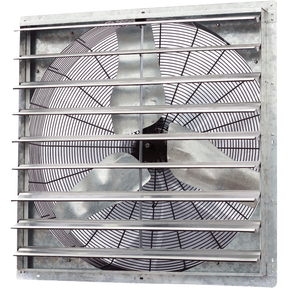 iLiving 36 inch Single Speed Wall Mounted Shutter Exhaust Fan