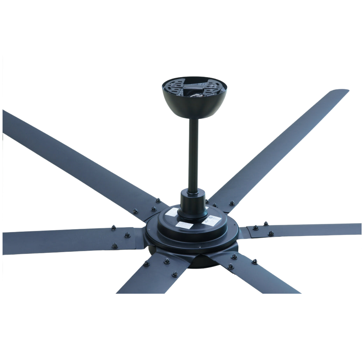 iLiving 6 Blade High Volume Low Speed HVLS BLDC Reversible Ceiling Fan - Angle 2