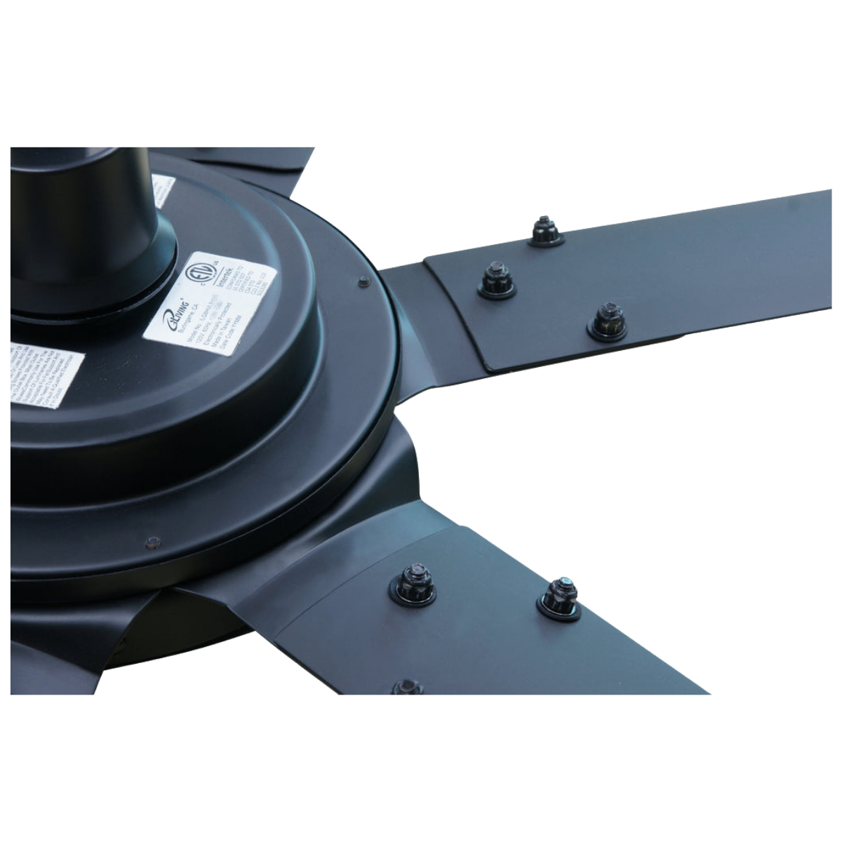 iLiving 6 Blade High Volume Low Speed HVLS BLDC Reversible Ceiling Fan - Angle 3
