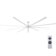 iLiving 9 Blade High Volume Low Speed HVLS BLDC Reversible Ceiling Fan 108-in