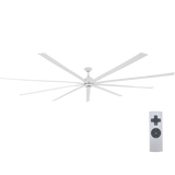 iLiving 9 Blade High Volume Low Speed HVLS BLDC Reversible Ceiling Fan 108-in