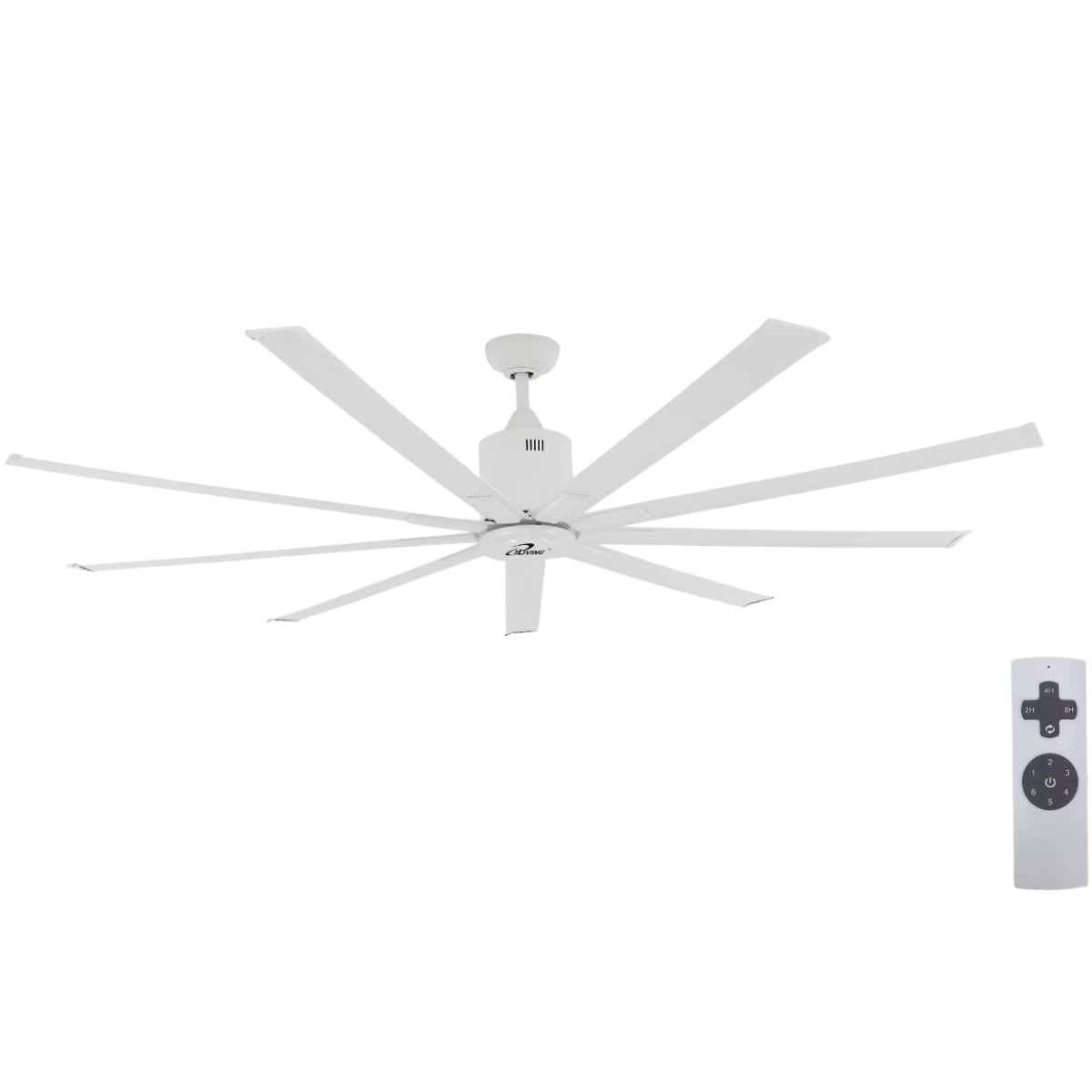 iLiving 9 Blade High Volume Low Speed HVLS BLDC Reversible Ceiling Fan 72-in - Main