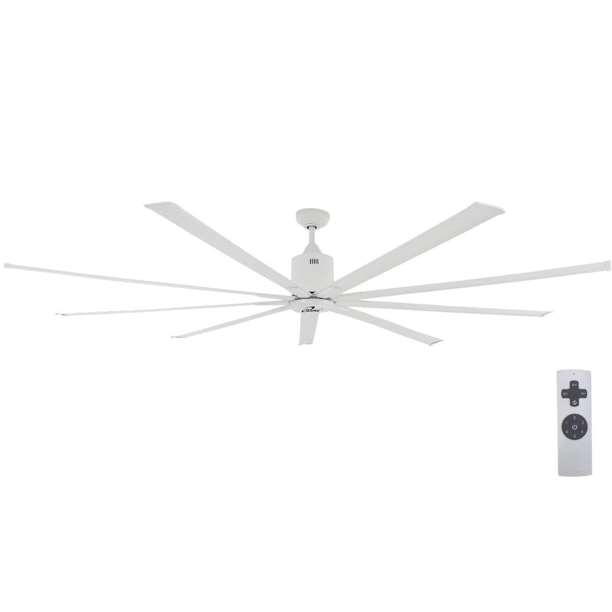 iLiving 9 Blade High Volume Low Speed HVLS BLDC Reversible Ceiling Fan 88-in
