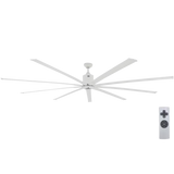 iLiving 9 Blade High Volume Low Speed HVLS BLDC Reversible Ceiling Fan 96-in