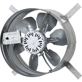 iLiving Automatic Gable Mount Attic Ventilator Fan w/ Adjustable Thermostat