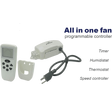 iLiving Exhaust Fan Smart Remote Control Kit w/ Programmable Thermostat