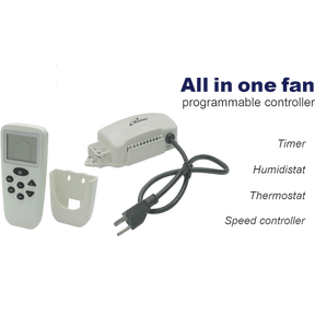 iLiving Exhaust Fan Smart Remote Control Kit w/ Programmable Thermostat