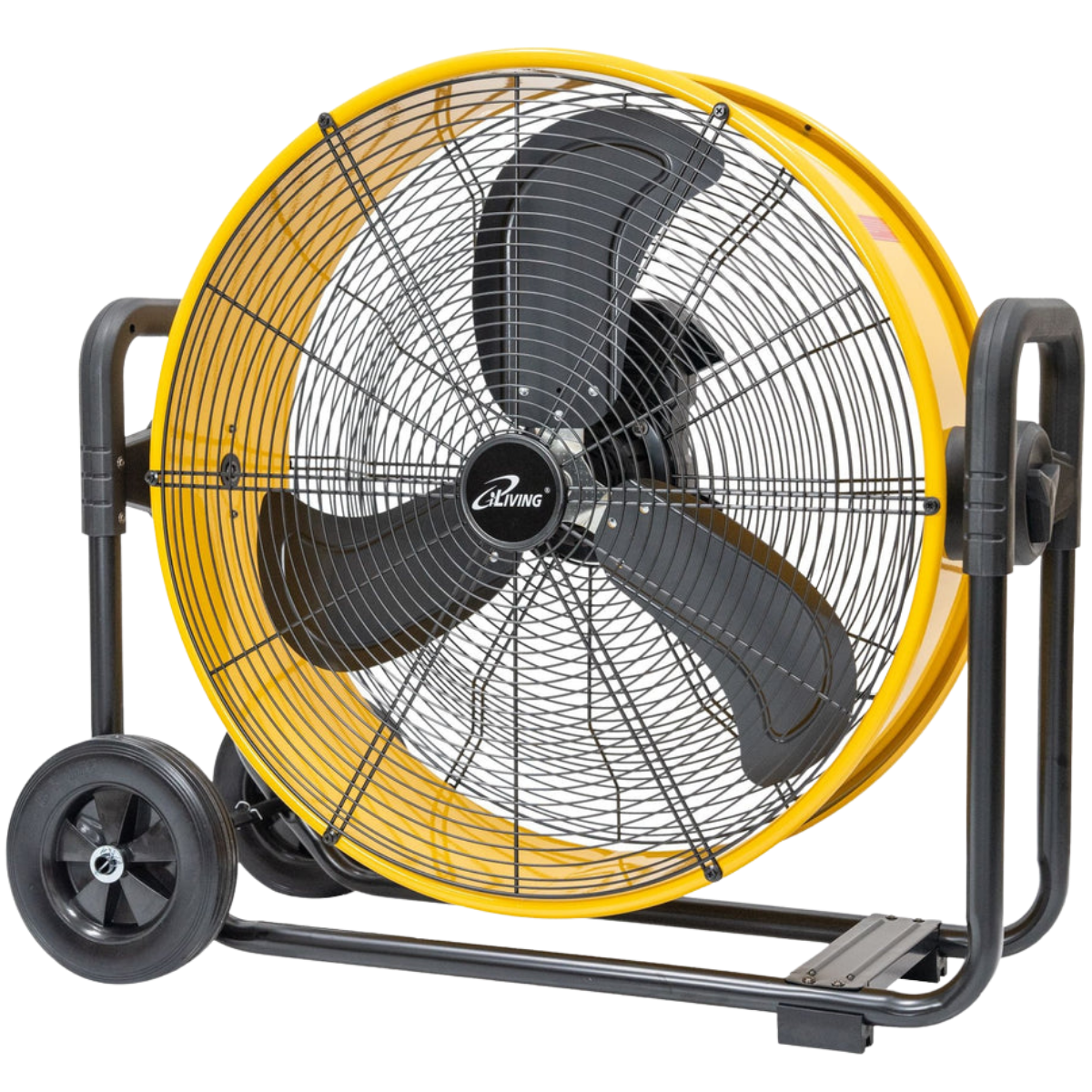iLiving Heavy Duty High Velocity Barrel Floor Drum Fan 24-in